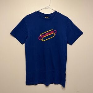 Billionaire Boys Club Shirt Mens Medium Blue HotDog ICECREAM Streetwear Bold BBC